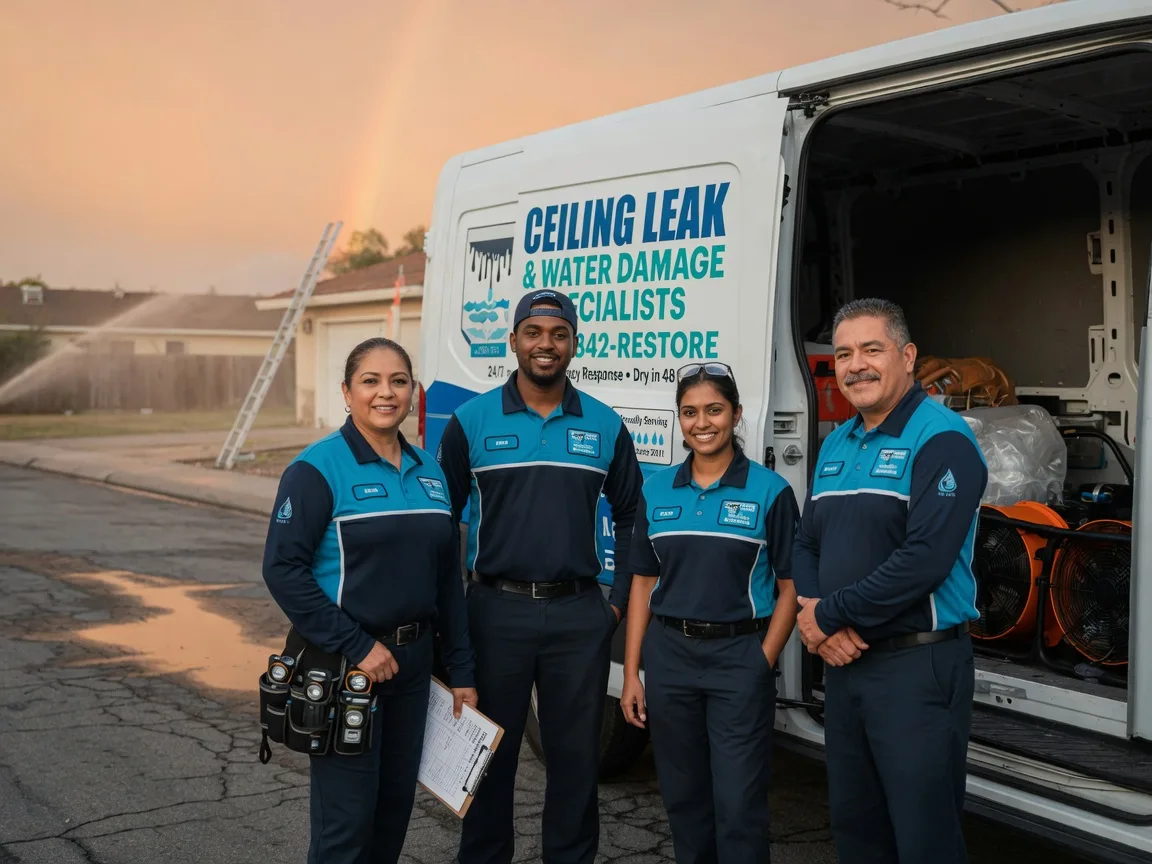 Ceiling Leak Cleanup company in Newfane, VT